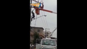 Застряли на вышке