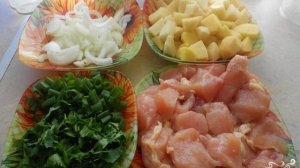 Куриная грудка в рукаве
