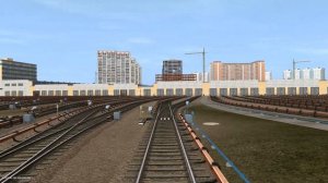 Trainz. По мотивам 2 линии метро Санкт-Петербурга. Парнас - ТЧ-6 Выборгское.