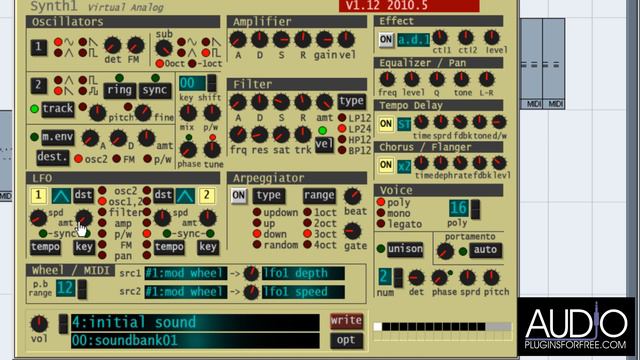Synth1 (Ichiro Toda) - Synth