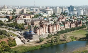 Красная площадь в Оренбурге.WMV