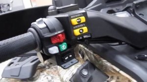 Квадроцикл Can-Am OUTLANDER с аксессуарами и дополнительным оборудованием.