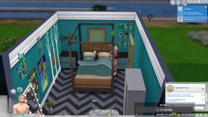 СЕМЬ НОЧЕЙ 2 НОЧЬ МЫ НЕ СМОГЛИ #2 The SIMS 4 Челлендж ДОМ С ПРИВЕДЕНИЯМИ #neon #roman #game #симс4