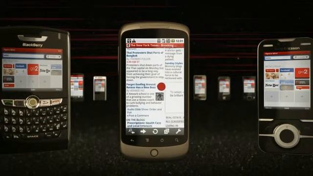 Opera Mini 5 and Opera Mobile 10 смотреть онлайн