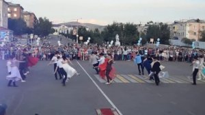 Вальс 2018 МБОУ Гусинозерская гимназия Школа 2 Гусиноозерск Селенгинский район