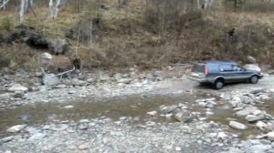 Toyota Sprinter Carib. Катаемся по тайге.