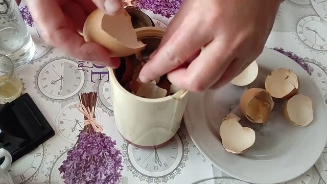 Полезный порошок из яичной скорлупы