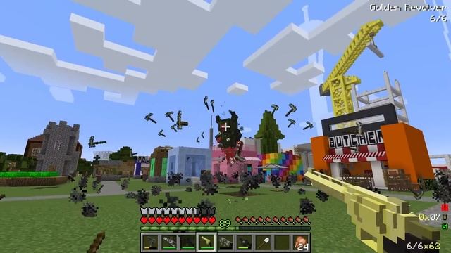 СВЕРХСИЛЬНЫЕ ПУШКИ ПРОТИВ БОССОВ в МАЙНКРАФТ ДЕВУШКА НУБ И ПРО ВИДЕО ТРОЛЛИНГ MINECRAFT Челлендж смотреть онлайн