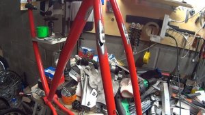 Велосипед СУРА 1992 "Винтаж" . Рама . Часть 1.