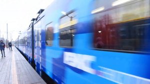 Электропоезд ЭП2Д-0082 ЦППК Рэкс платформа Мещерская 1.04.2021 | EP2D-0082 CPPK Rex train