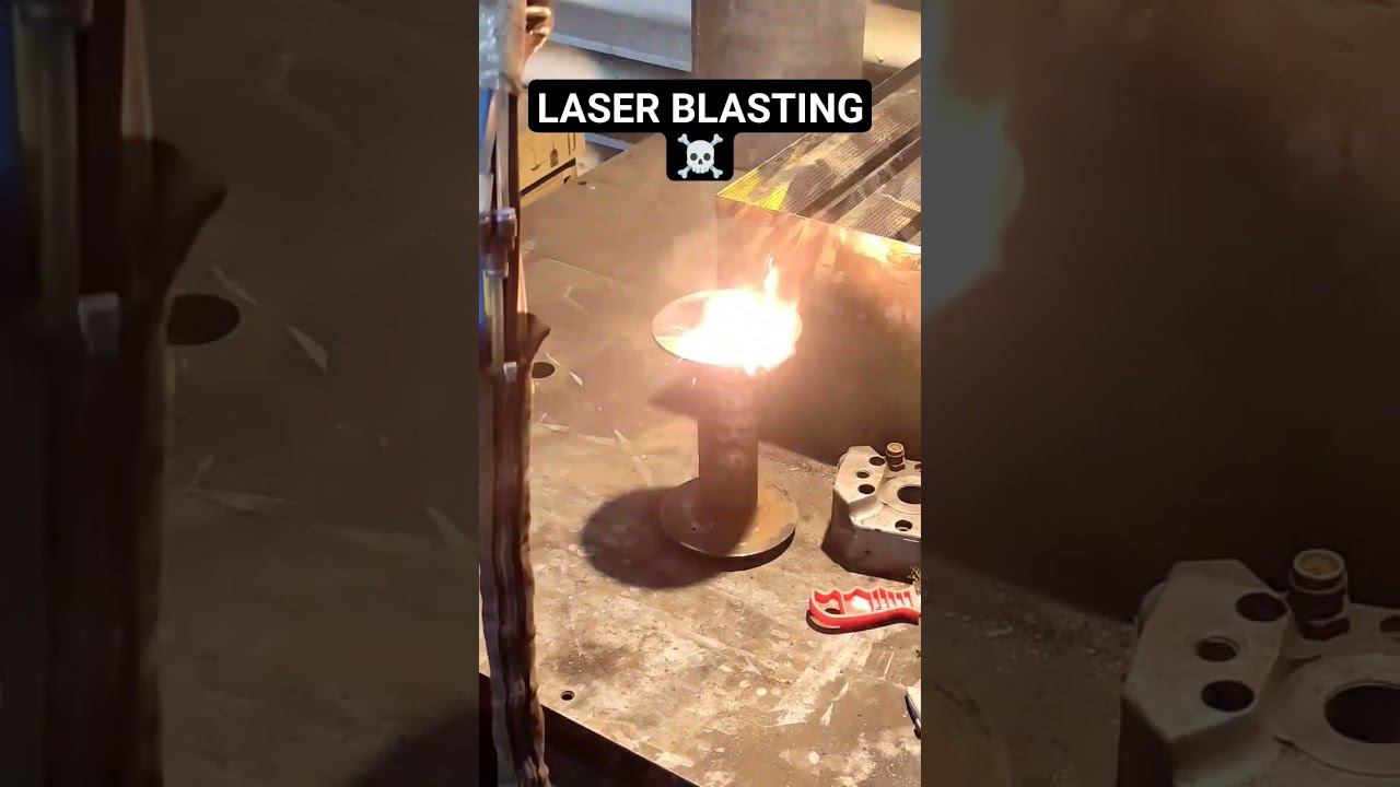 LASER BLASTING OF THE WARN WINCH DRUM / лазерная очистка барабана лебёдки @grosstractor