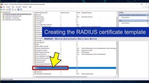 Configuring RADIUS authentication using EAP-TLS in Windows NPS: Part 4