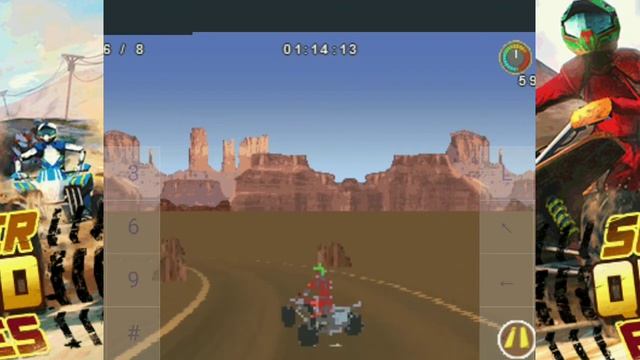 Super Quad Bikes - Mobile Java Gameplay смотреть онлайн