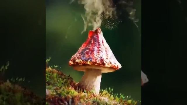 Интересные редкие виды грибов ??? #грибы #лесныегрибы  #интересное #необычно