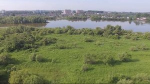 Полет над р.Чулым, город Назарово (ч.2)