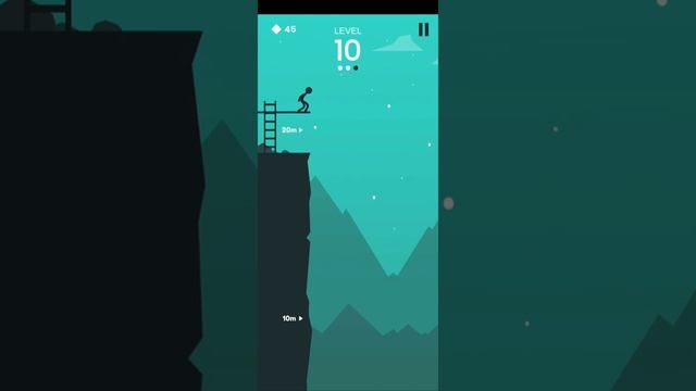 Stick Man Cliff Diving - Reaching Level 18 SAMSUNG A40 GAMEPLAY 2020 ??? смотреть онлайн