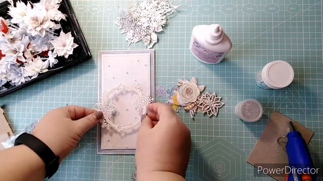 Новогодняя открытка /мастер-класс