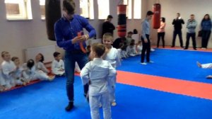 Детские соревнования. Первое соревнование по айкидо