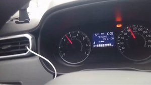 Обороты двигателя Рено Дастер бензин, на 5-6 передаче.