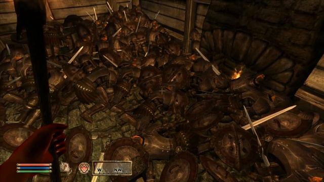 Oblivion Imperial House Filled By Imperial Legion Soldiers смотреть онлайн