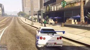 GTA 5 DRIFT MOD - Nissan Skyline Test Drive ? @acrozzz #gta5 #gta5mods
