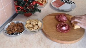 Красивая НАРЕЗКА КОЛБАСЫ и СЫРА на Праздничный Стол! Оформление и Подача на Стол!