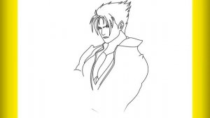 How To Draw Jin Kazama From Tekken /Drawing Creation/