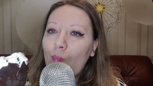 Асмр ИТИНГ МОРОЖЕНОЕ ?РАССЛАБЛЮ? ЛИПКИЕ ЗВУКИ РТА | Asmr sticky mouth sounds, iting