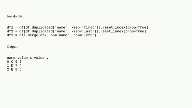 find duplicates and list values as columns смотреть онлайн