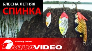 Блесна-колебалка для рыбалки AQUA Спинка