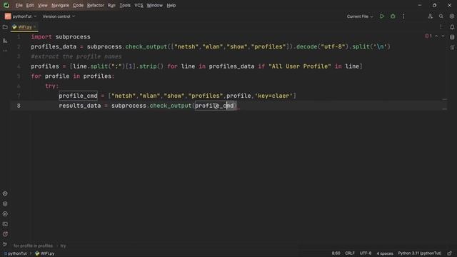 Hack WiFi Password using Python in No Time!?✅