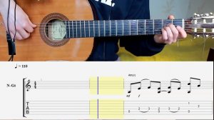 Libertango. Guitar. Notes. Tabs. Chords.