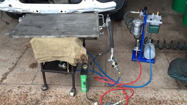 Промывка системы кондиционирования автомобиля смотреть онлайн