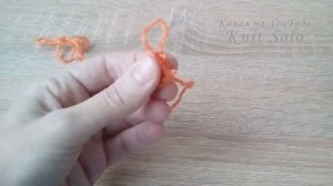 Как связать снеговика МК подробно. Часть 4: нос-морковка крючком и сборка деталей. Knit Solo