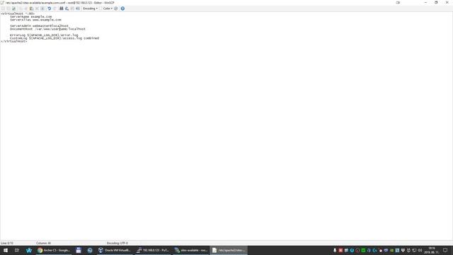 LAMP tesztkörnyezet Windows 10 alatt