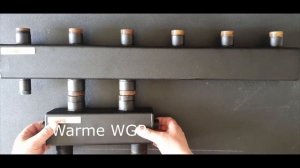 Распределительный коллектор на 3 контура Warme WKS80.3