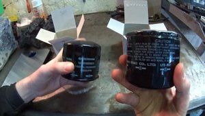 info: Сравнение двух разных масляных фильтров субару с одинаковым каталожным номером.
