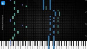 🎹 Money, Pink Floyd, Synthesia Piano Tutorial