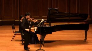 Angelo Xiang Yu and Qing Jiang - Beethoven Sonata for Violin and Piano No.7 Op.30 No.2