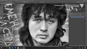 Стохастическая обработка ретуши на памятник - улучшите качество гравировки. Плагин Photoshop