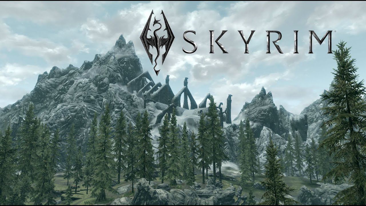 Прохождение TES Skyrim SLMP GR  #1 Ветреный пик