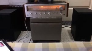 Test 1 pioneer KX 450 and monitor audio bronze 2