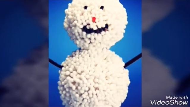 Поделки из ватных палочек смотреть онлайн