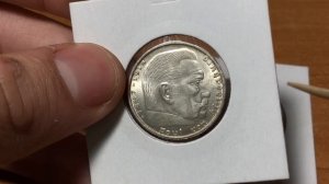 Монеты Третьего рейха! 2 и 5 рейхсмарок Гинденбург!