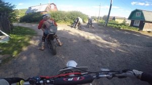 Толпой На Мотиках I Покатушка НА Питбайках!