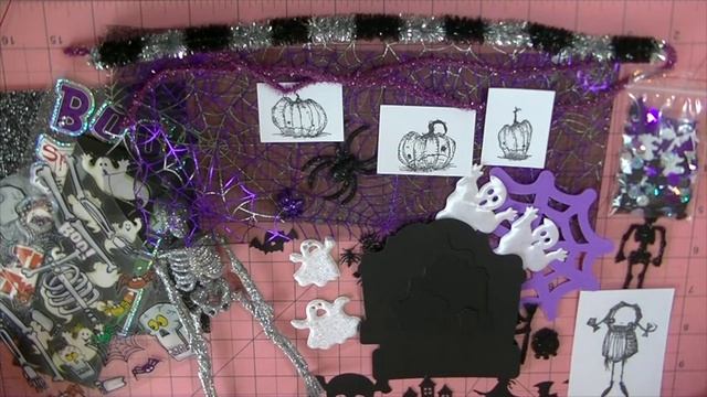 Halloween Embellishment Kits, Card Kits, Scrapbooking kit 2014 смотреть онлайн