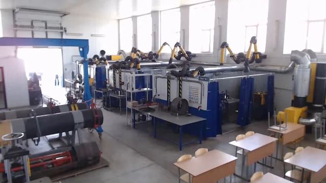 ДЭ сварочное производство (камера 1, день 2) смотреть онлайн