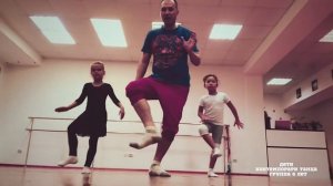 Kids Contemporary class #astcityballet angels
