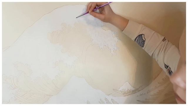 Рисую картину над своей кроватью смотреть онлайн