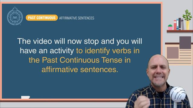 Grammar Lesson: Past continuous affirmative sentences смотреть онлайн